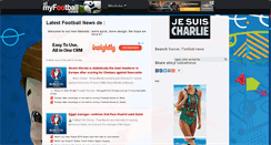 Desktop Screenshot of allmyfootballnews.com